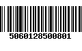 Código de Barras 5060128500801