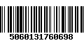 Código de Barras 5060131760698