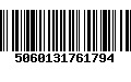 Código de Barras 5060131761794