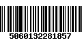 Código de Barras 5060132281857