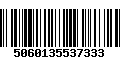 Código de Barras 5060135537333