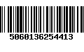 Código de Barras 5060136254413