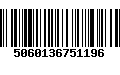 Código de Barras 5060136751196