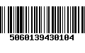 Código de Barras 5060139430104