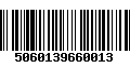 Código de Barras 5060139660013