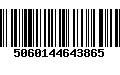 Código de Barras 5060144643865