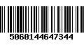 Código de Barras 5060144647344