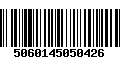 Código de Barras 5060145050426