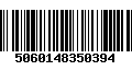 Código de Barras 5060148350394