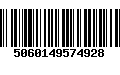 Código de Barras 5060149574928