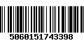 Código de Barras 5060151743398