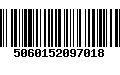 Código de Barras 5060152097018