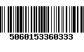 Código de Barras 5060153360333