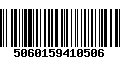 Código de Barras 5060159410506