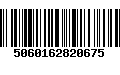 Código de Barras 5060162820675