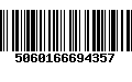 Código de Barras 5060166694357