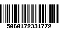 Código de Barras 5060172331772