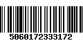 Código de Barras 5060172333172