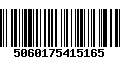 Código de Barras 5060175415165