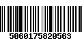 Código de Barras 5060175820563