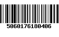 Código de Barras 5060176180406