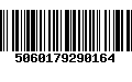 Código de Barras 5060179290164