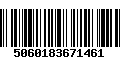 Código de Barras 5060183671461