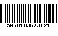 Código de Barras 5060183673021