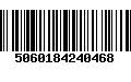 Código de Barras 5060184240468
