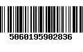 Código de Barras 5060195902836