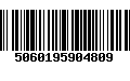 Código de Barras 5060195904809