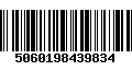 Código de Barras 5060198439834