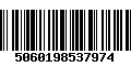 Código de Barras 5060198537974