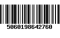 Código de Barras 5060198642760