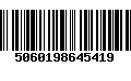 Código de Barras 5060198645419