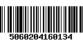 Código de Barras 5060204160134