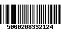 Código de Barras 5060208332124