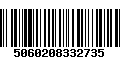Código de Barras 5060208332735