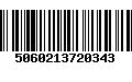 Código de Barras 5060213720343