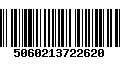 Código de Barras 5060213722620