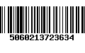 Código de Barras 5060213723634