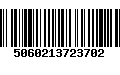 Código de Barras 5060213723702