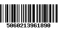 Código de Barras 5060213961890