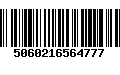 Código de Barras 5060216564777