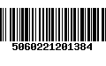 Código de Barras 5060221201384