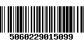 Código de Barras 5060229015099