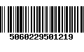 Código de Barras 5060229501219