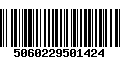 Código de Barras 5060229501424