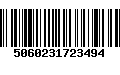 Código de Barras 5060231723494