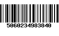 Código de Barras 5060234983840